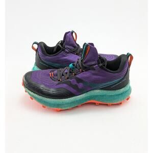 Womens Saucony Endorphin Trail Concord Jace Purple Teal Shoes S10647-20 Size 8.5